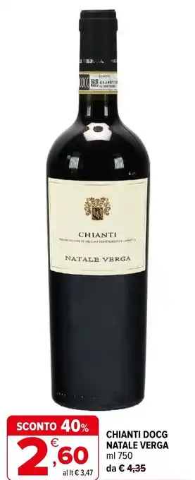 Iperal Chianti DOCG NATALE VERGA offerta