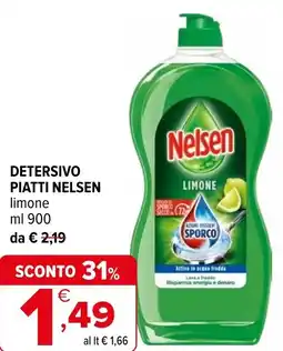 Iperal Detersivo piatti NELSEN offerta