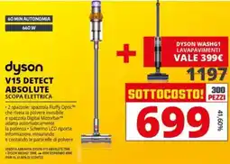 Comet Dyson V15 detect absolute offerta