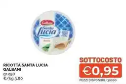 Mercatò Ricotta santa lucia GALBANI offerta