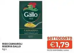 Mercatò Riso carnaroli riserva GALLO offerta