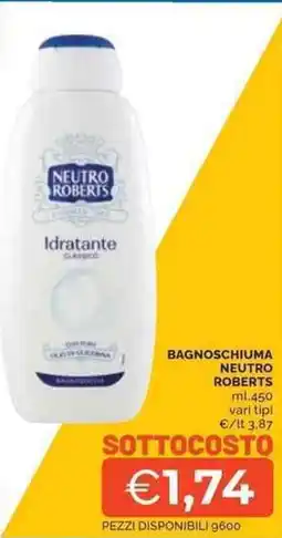 Mercatò Bagnoschiuma NEUTRO ROBERTS offerta