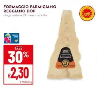Pan Formaggio parmigiano reggiano dop offerta