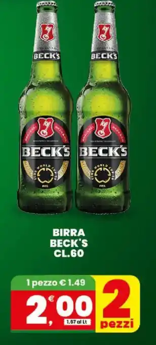 Birra BECK'S