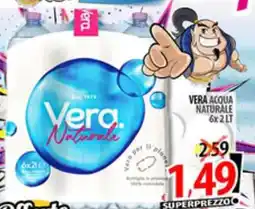 Il Genio Supermercato Vera acqua naturale offerta