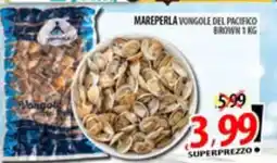 Il Genio Supermercato Mareperla vongole del pacifico brown offerta