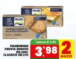 Interspar Fishburger frosta dorato/classico offerta