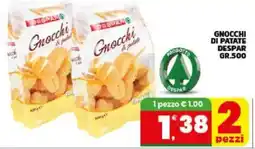Interspar Gnocchi di patate DESPAR offerta