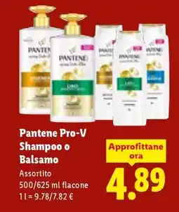 Lidl Pantene Pro-V Shampoo o balsamo offerta