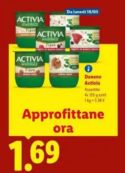 Lidl DANONE ACTIVIA offerta