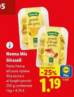 Lidl Nonna Mia Girasoli offerta