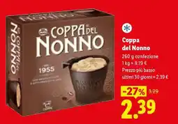 Lidl Coppa del Nonno offerta