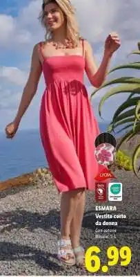Lidl ESMARA Vestito corto da donna offerta