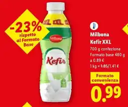 Lidl Milbona Kefir XXL offerta