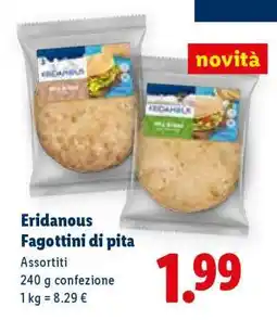 Lidl Eridanous Fagottini di pita offerta