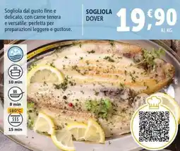 Deco Supermercati Sogliola dover offerta