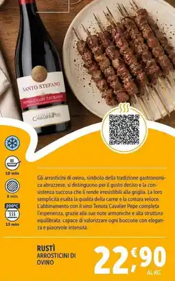 Deco Supermercati Rustì arrosticini di ovino offerta