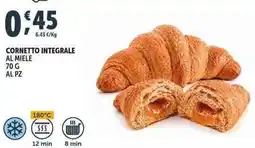 Deco Supermercati Cornetto integrale al miele offerta