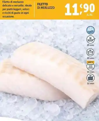 Deco Supermercati Filetto di merluzzo offerta