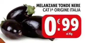 Melanzane tonde nere