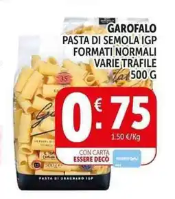 Deco Supermercati Garofalo pasta di semola igp formati normali offerta