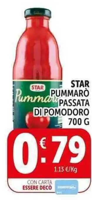 Deco Supermercati Star pummarò passata di pomodoro offerta