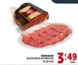 Deco Supermercati Bernardini black angus affumicato offerta
