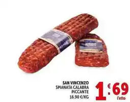 Deco Supermercati San vincenzo spianata calabra piccante offerta