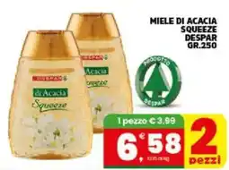 Interspar Miele di acacia squeeze DESPAR offerta