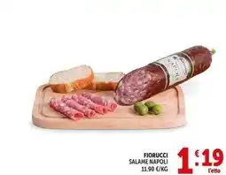 Deco Supermercati Fiorucci salame napoli offerta