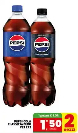Interspar Pepsi cola classica/zero pet offerta