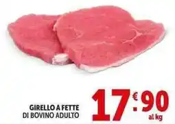 Deco Supermercati Girello a fette di bovino adulto offerta