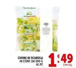 Deco Supermercati Cuore di scarola offerta