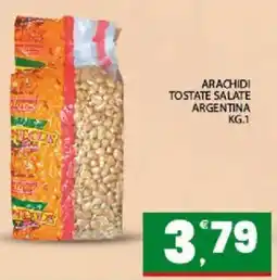 Interspar Arachidi tostate salate argentina offerta