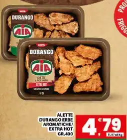 Interspar Alette durango erbe aromatiche/ extra hot offerta