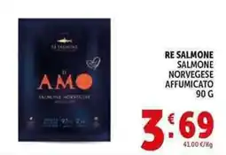 Deco Supermercati Re salmone salmone norvegese affumicato offerta