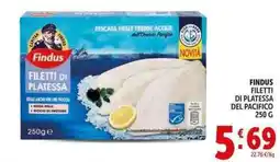 Deco Supermercati Findus filetti di platessa del pacifico offerta