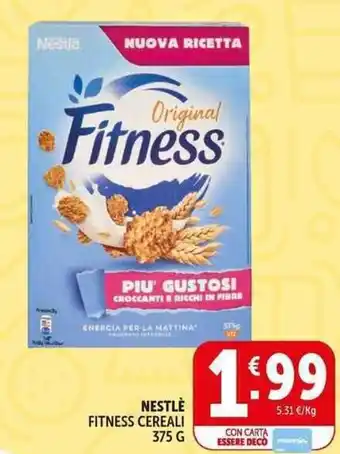 Deco Supermercati Nestlé fitness cereali offerta