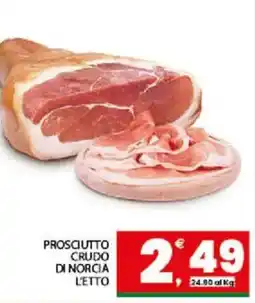 Interspar Prosciutto crudo di norcia letto offerta