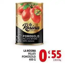 Deco Supermercati La rosina pelati pomogold offerta