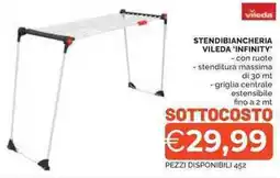 Mercatò Stendibiancheria vileda 'infinity offerta