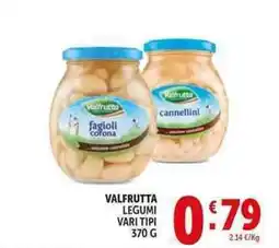 Deco Supermercati Valfrutta legumi offerta