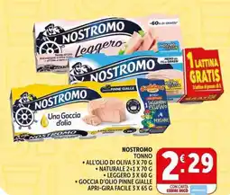 Deco Supermercati Nostromo tonno all'olio di oliva offerta