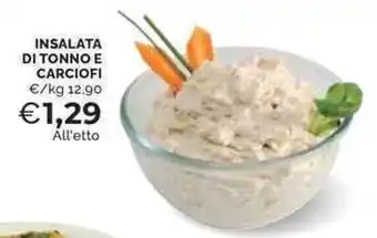 Mercatò Insalata di tonno e carciofi offerta