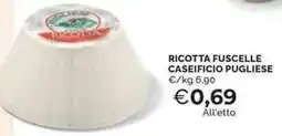 Mercatò Ricotta fuscelle caseificio pugliese offerta