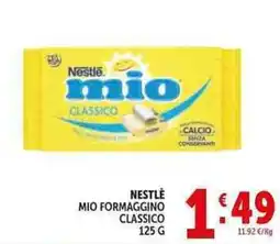 Deco Supermercati Nestle mio formaggino classico offerta