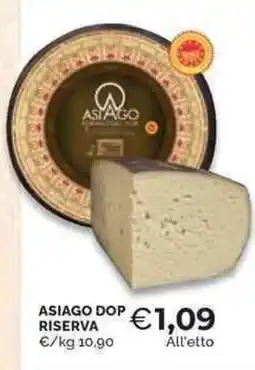 Mercatò Asiago DOP riserva offerta