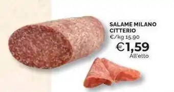 Mercatò Salame milano CITTERIO offerta