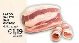 Mercatò Lardo salato SAN GIORGIO offerta