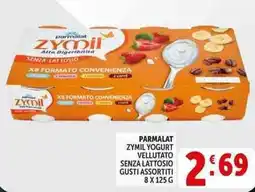 Deco Supermercati Parmalat zymil yogurt vellutato senza lattosio offerta